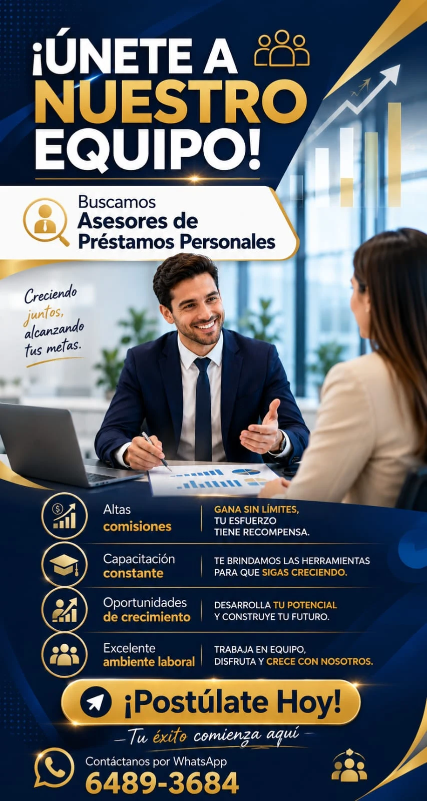 Imagen original de la oferta de Asesores de Préstamos Personales en Financiera