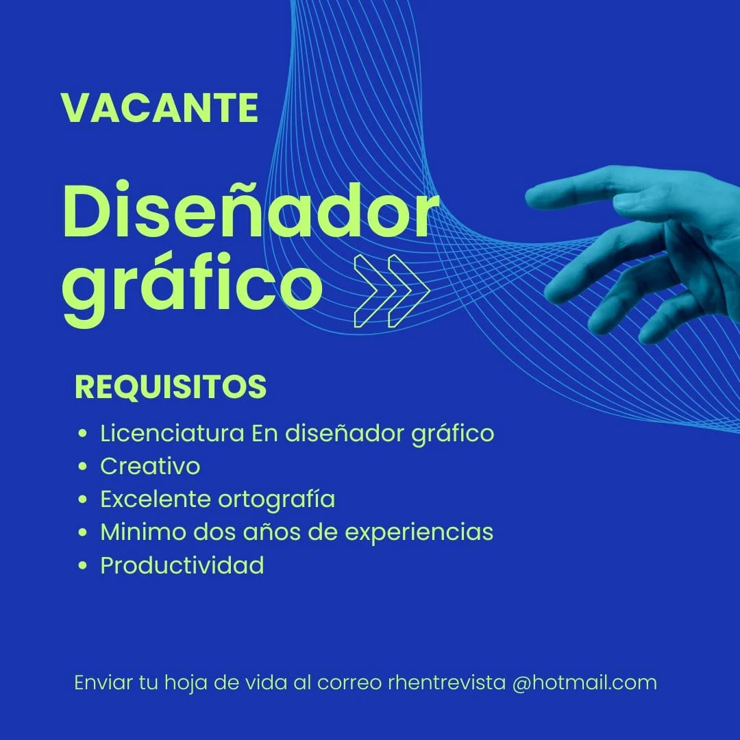 Imagen original de la oferta de Diseñador Grafico en Empresa no Declarada
