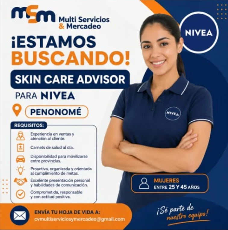 Imagen original de la oferta de SKIN CARE ADVISOR en Multi Servicios & Mercadeo