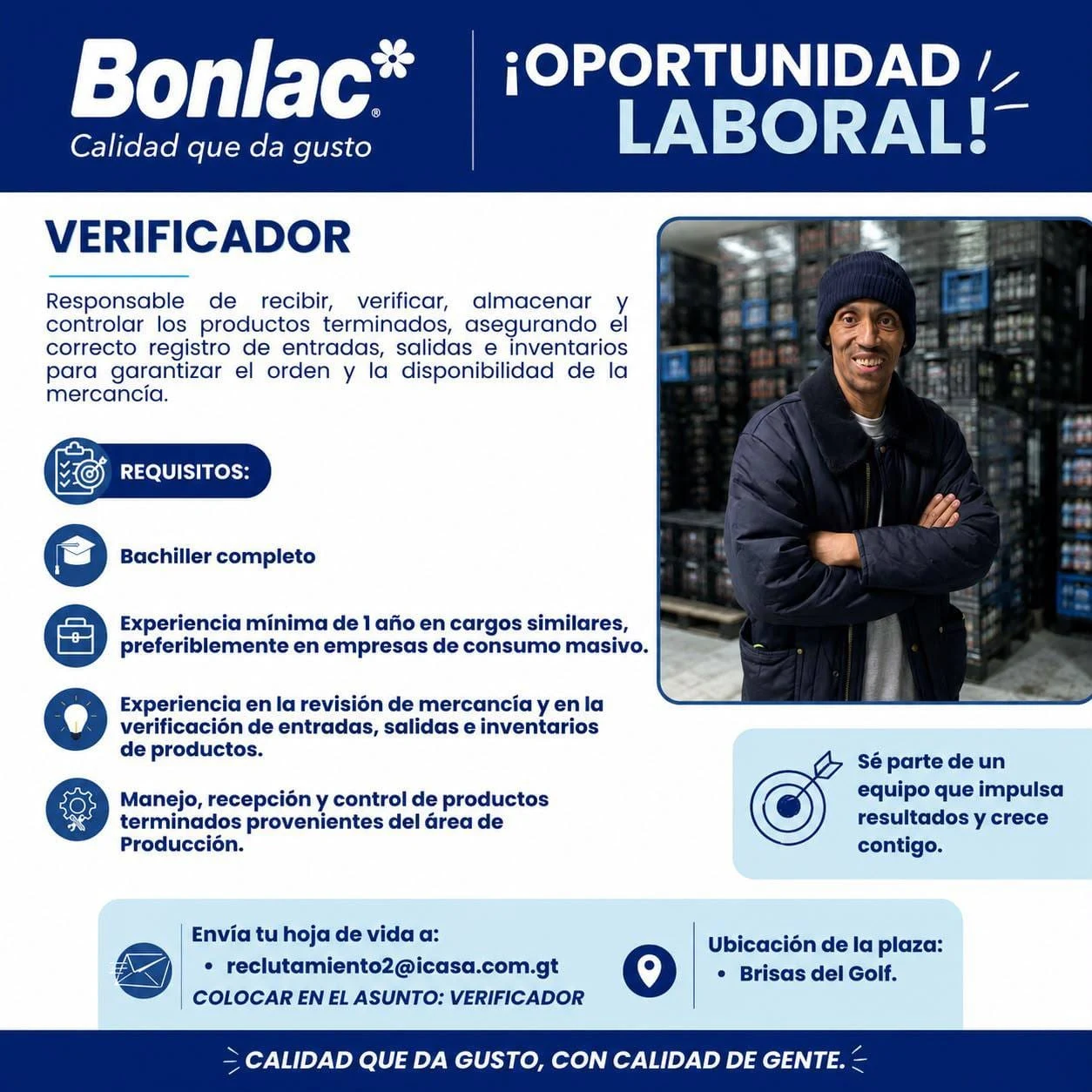 Imagen original de la oferta de VERIFICADOR en Bonlac